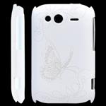 HTC Wildfire S Butterfly-deksel (hvit)